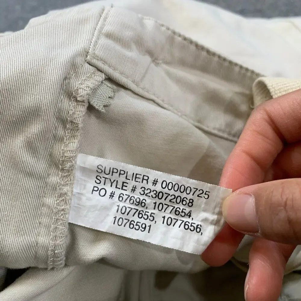Polo Ralph Lauren Shorts Boys 16 Khaki Cotton 10 Inch Embroidered Classic Chino